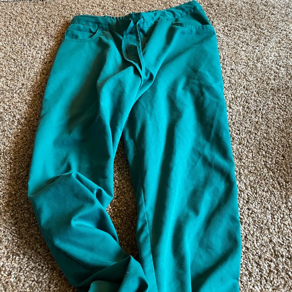 Green Greys Anatomy Scrub Pants